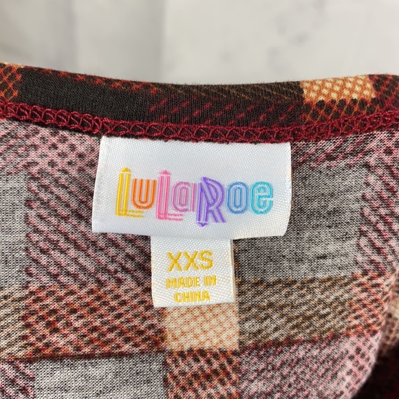 Lularoe Checkered No Pocket Carly XXS - Picture 12 of 12